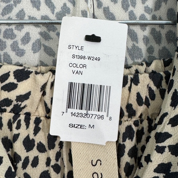 Salt Water Luxe Women’s Size Medium Cheetah Animal Print Rayon Pajama Set New - Picture 3 of 10